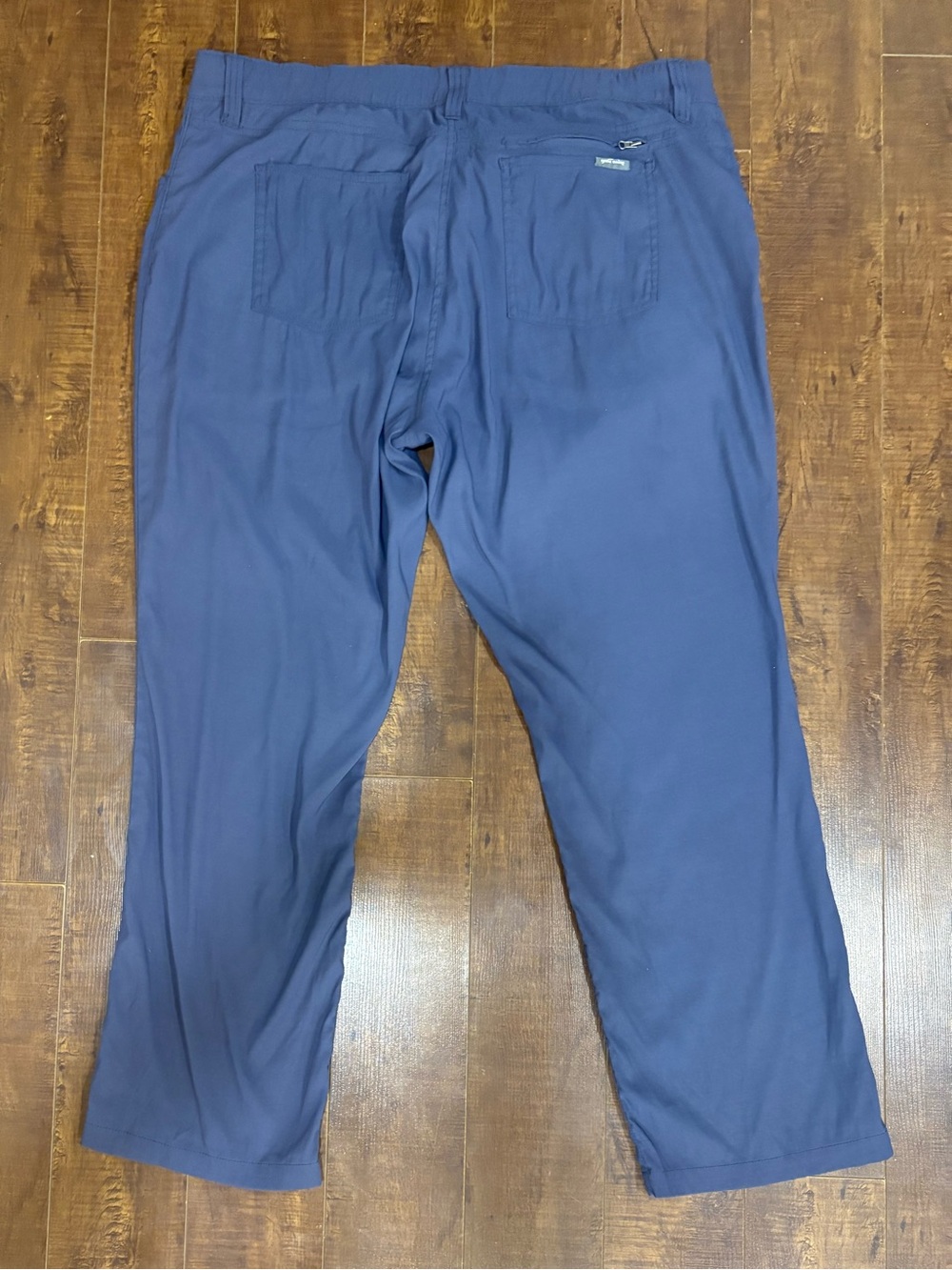 Eddie Bauer Men's Blue Technical Stretch Hiking & Travel Pants | Slate Blue - Picture 3 of 10